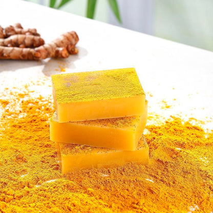 Turmeric Face & Body Soap Set for Men & Women